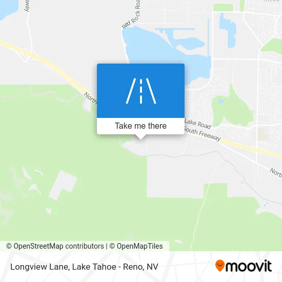 Longview Lane map