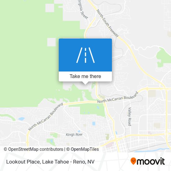 Mapa de Lookout Place
