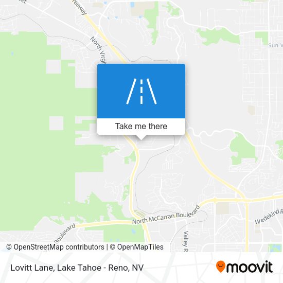 Lovitt Lane map