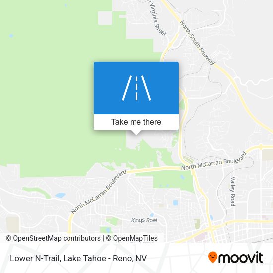 Lower N-Trail map