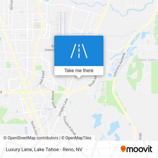 Mapa de Luxury Lane