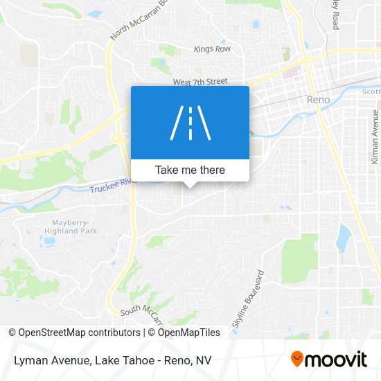 Lyman Avenue map