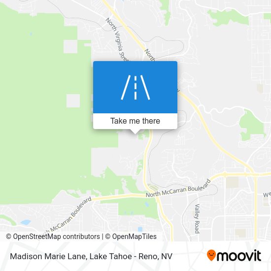 Madison Marie Lane map