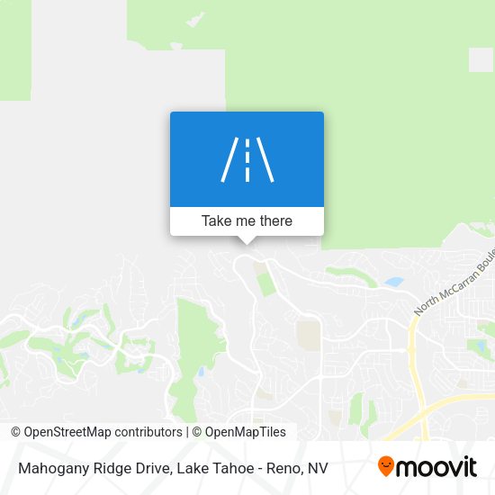 Mapa de Mahogany Ridge Drive