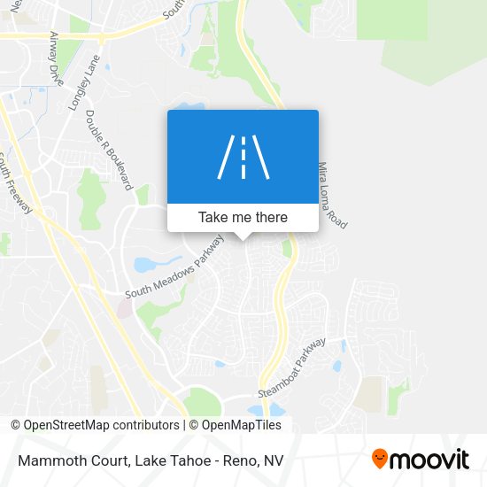 Mammoth Court map