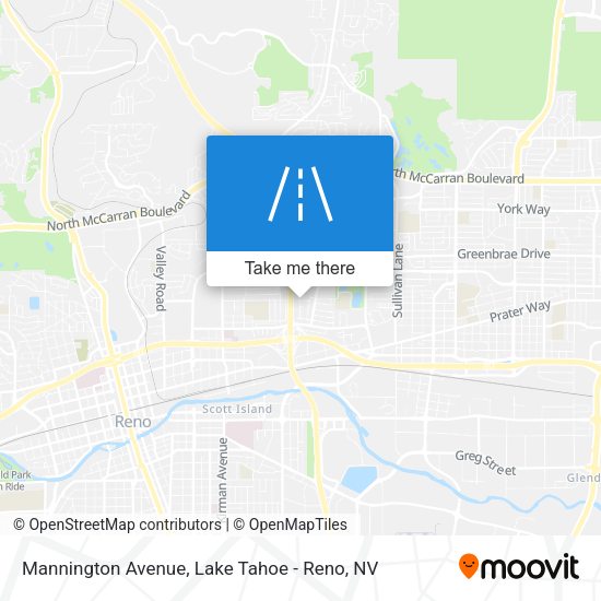 Mapa de Mannington Avenue