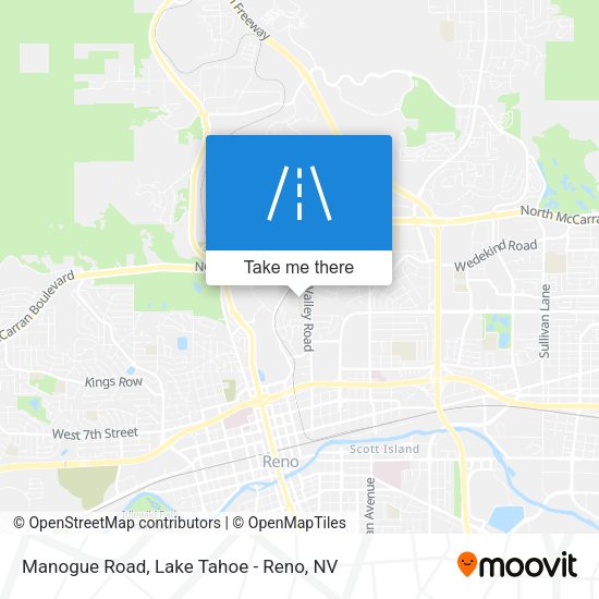Mapa de Manogue Road