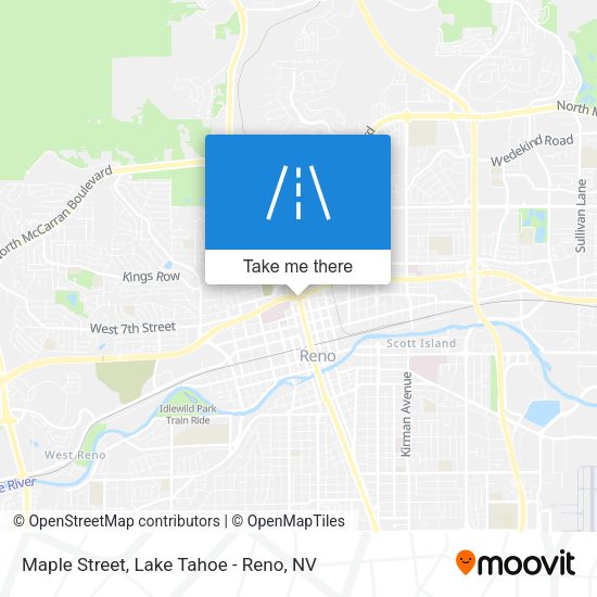 Maple Street map