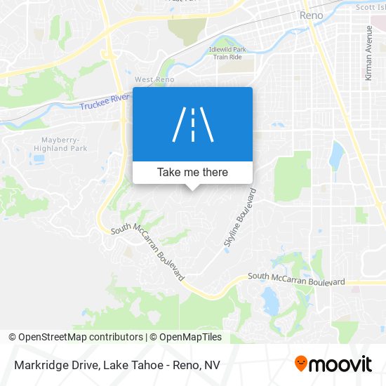 Mapa de Markridge Drive