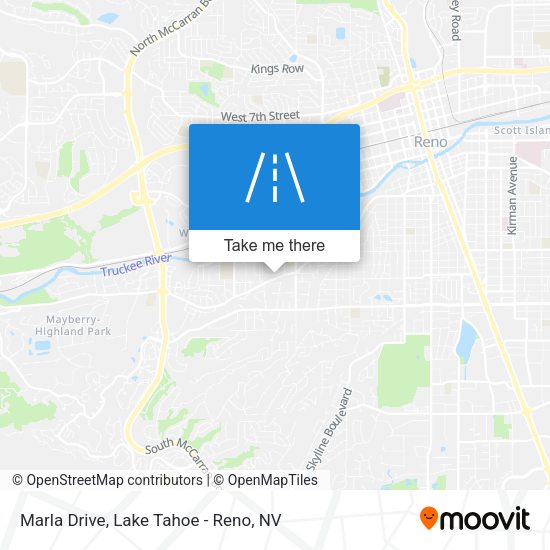 Mapa de Marla Drive