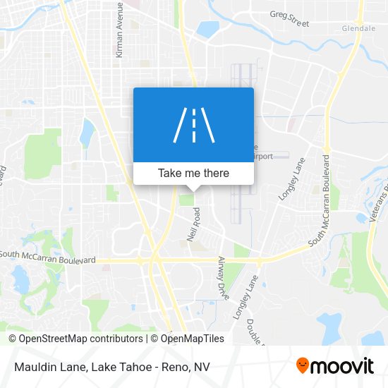 Mauldin Lane map