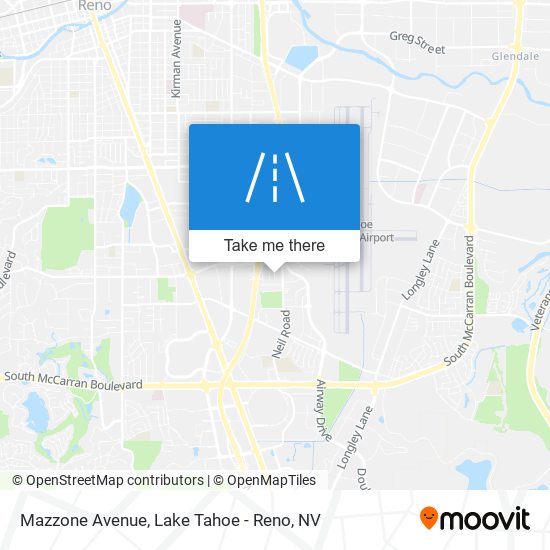 Mazzone Avenue map