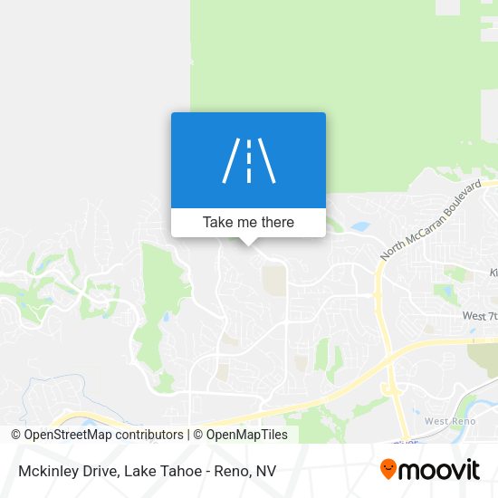 Mapa de Mckinley Drive