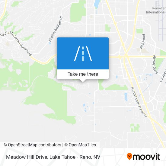 Meadow Hill Drive map