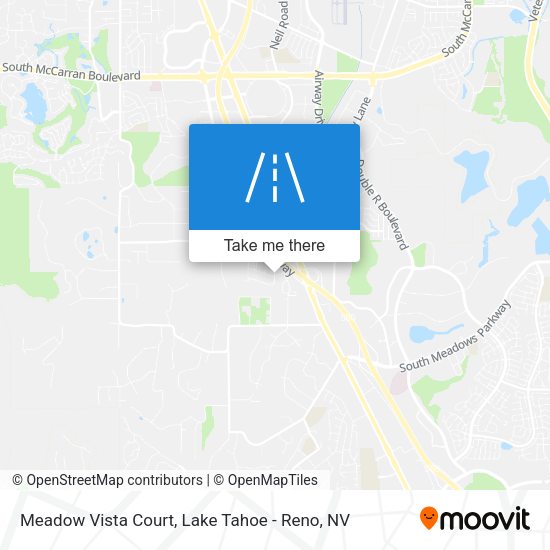 Mapa de Meadow Vista Court
