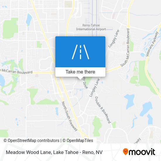 Meadow Wood Lane map