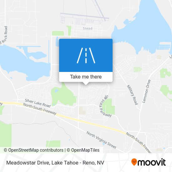 Meadowstar Drive map