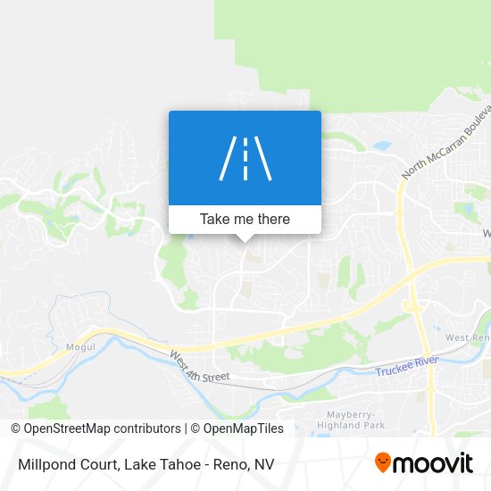 Millpond Court map