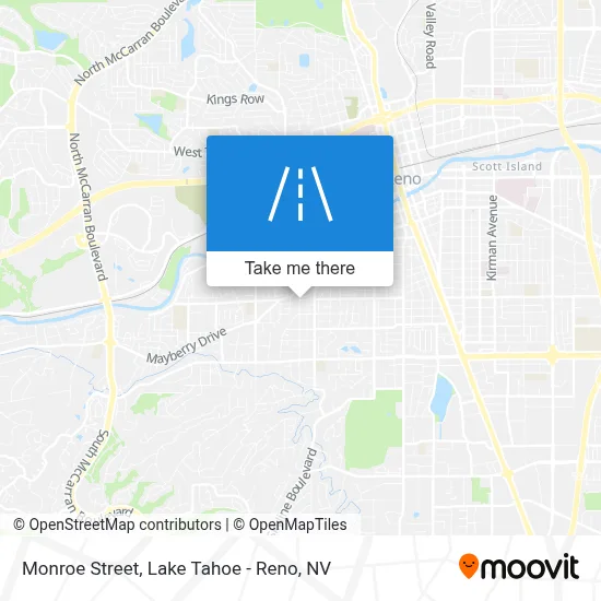 Monroe Street map