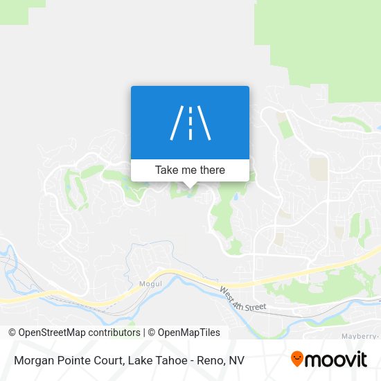 Mapa de Morgan Pointe Court