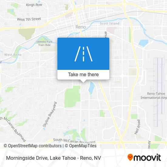 Morningside Drive map