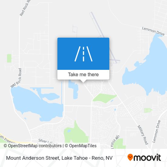Mount Anderson Street map