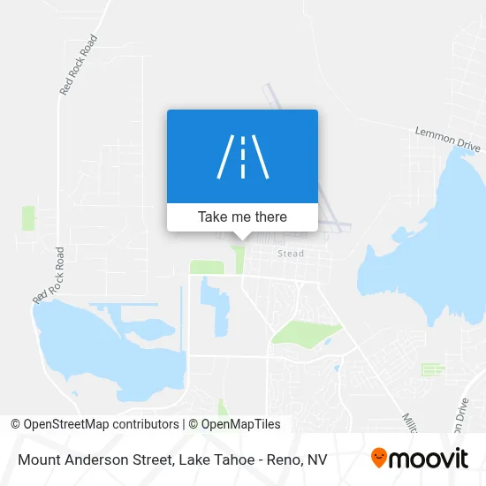 Mount Anderson Street map