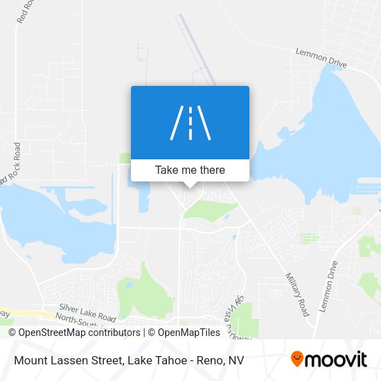 Mapa de Mount Lassen Street