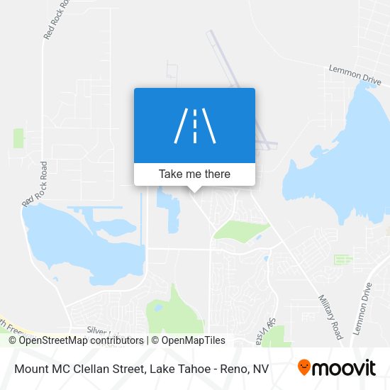 Mapa de Mount MC Clellan Street
