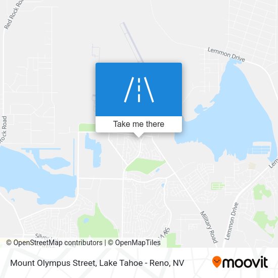 Mount Olympus Street map