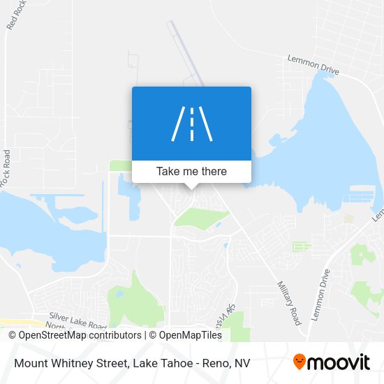 Mapa de Mount Whitney Street