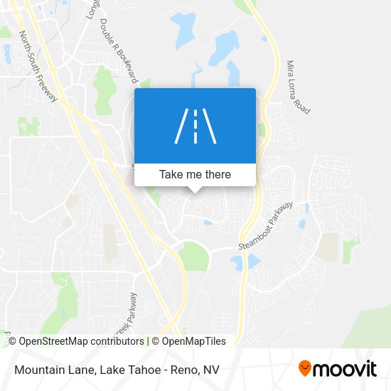 Mapa de Mountain Lane
