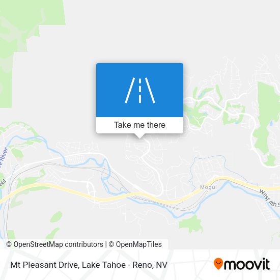 Mapa de Mt Pleasant Drive