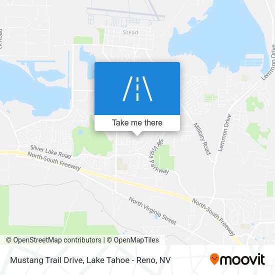 Mapa de Mustang Trail Drive
