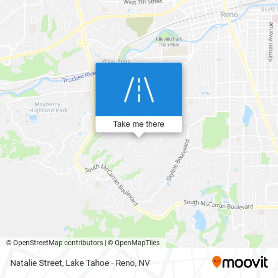 Natalie Street map