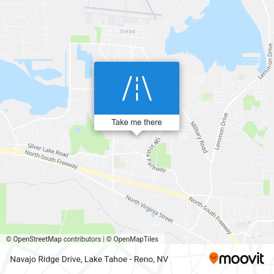 Mapa de Navajo Ridge Drive