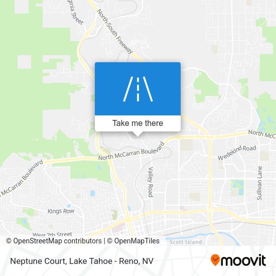 Neptune Court map
