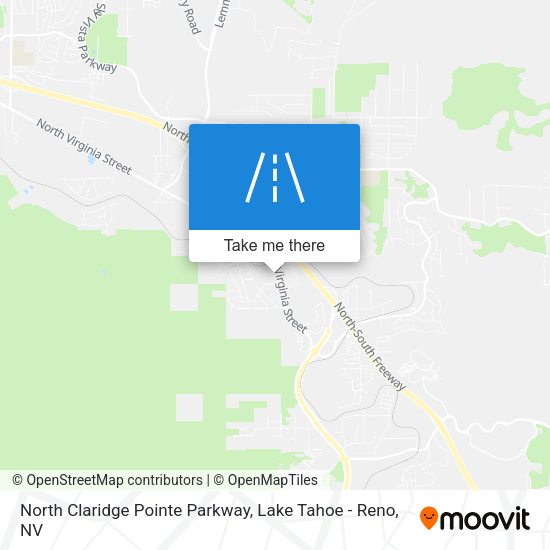 Mapa de North Claridge Pointe Parkway