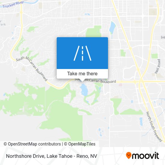 Northshore Drive map