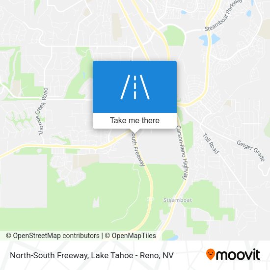 Mapa de North-South Freeway
