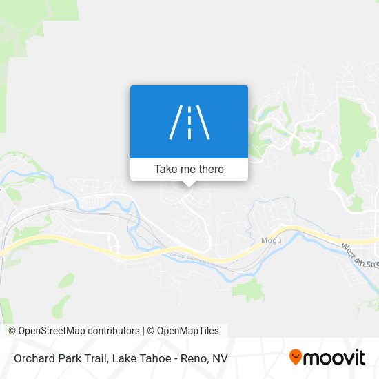 Mapa de Orchard Park Trail
