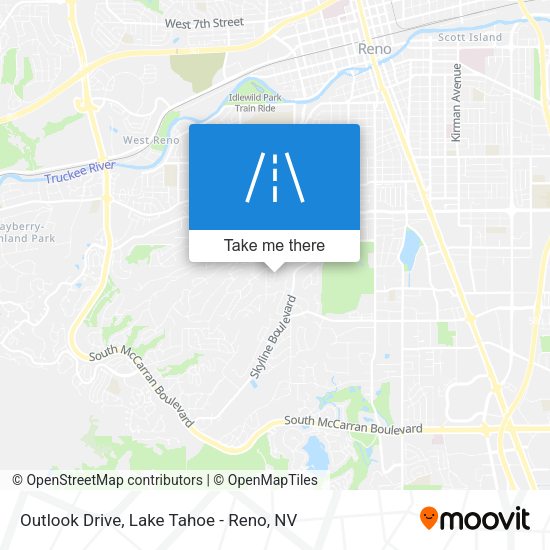 Outlook Drive map