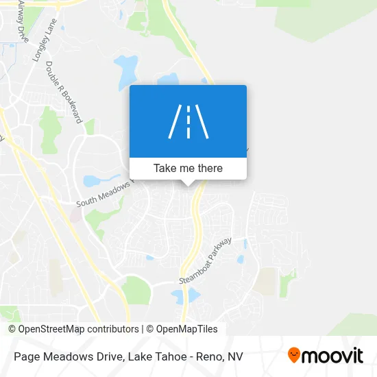 Page Meadows Drive map
