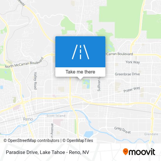 Mapa de Paradise Drive