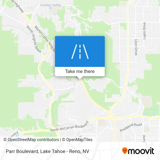 Parr Boulevard map