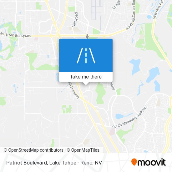 Mapa de Patriot Boulevard