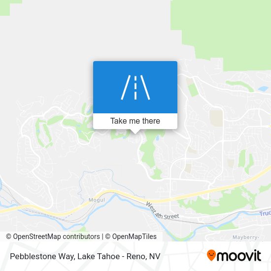 Pebblestone Way map