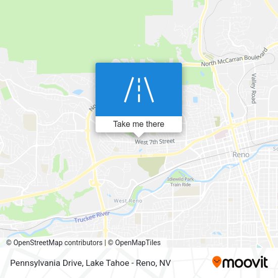 Pennsylvania Drive map