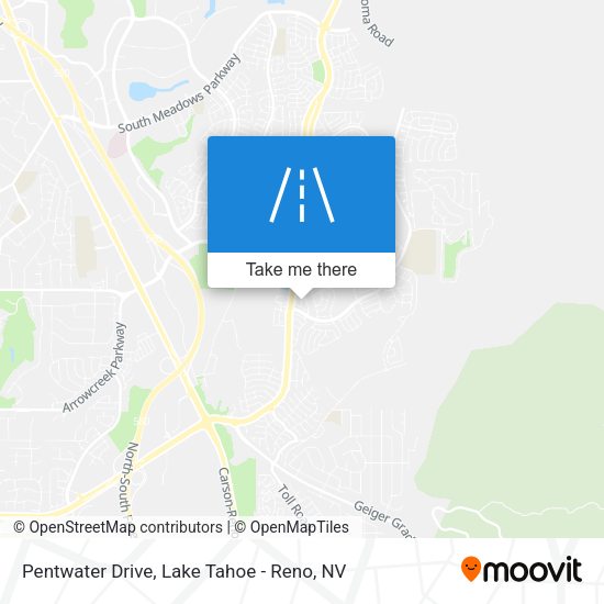 Mapa de Pentwater Drive