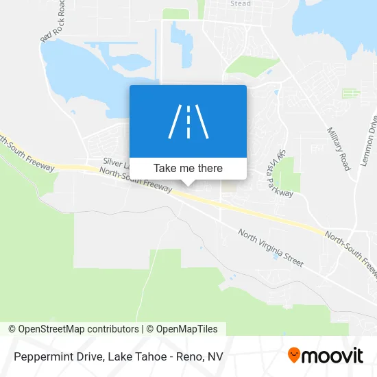 Peppermint Drive map